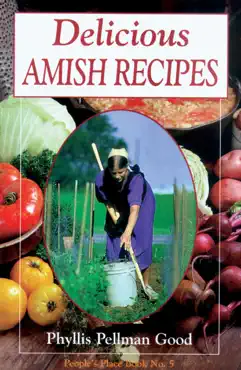 delicious amish recipes book cover image