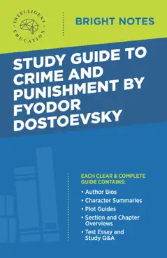 study guide to crime and punishment by fyodor dostoyevsky book cover image