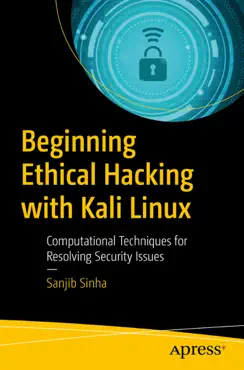 beginning ethical hacking with kali linux book cover image