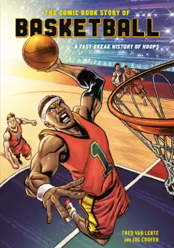 the comic book story of basketball book cover image
