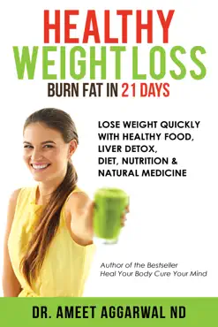 healthy weight loss - burn fat in 21 days imagen de la portada del libro