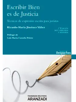 escribir bien es de justicia imagen de la portada del libro