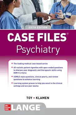 case files psychiatry, sixth edition book cover image
