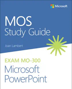 mos study guide for microsoft powerpoint exam mo-300 book cover image