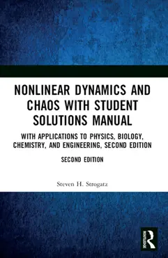 nonlinear dynamics and chaos with student solutions manual book cover image