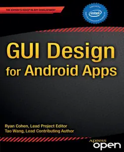 gui design for android apps imagen de la portada del libro