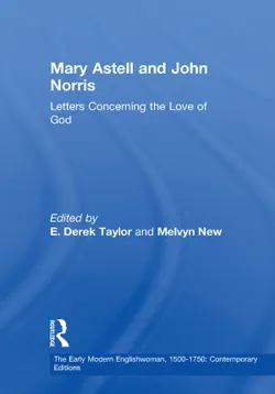 mary astell and john norris book cover image