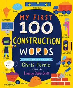 my first 100 construction words book cover image