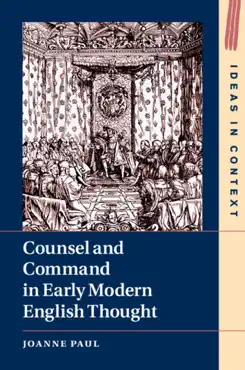 counsel and command in early modern english thought book cover image