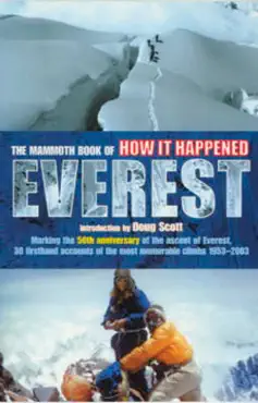 the mammoth book of how it happened - everest book cover image