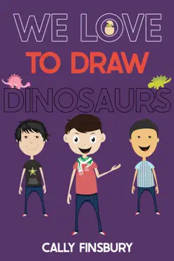 we love to draw dinosaurs book cover image