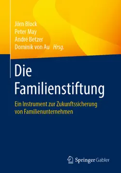 die familienstiftung book cover image