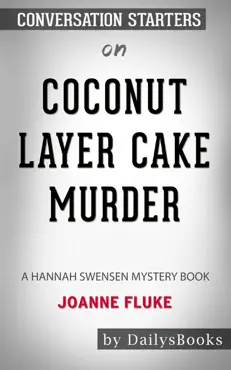 coconut layer cake murder: a hannah swensen mystery book by joanne fluke: conversation starters book cover image