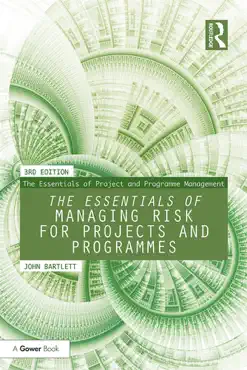the essentials of managing risk for projects and programmes book cover image
