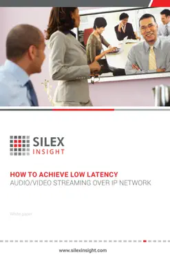 how to achieve low latency - av over ip book cover image