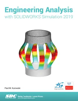 engineering analysis with solidworks simulation 2019 book cover image