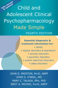 child and adolescent clinical psychopharmacology made simple book cover image