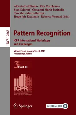 pattern recognition. icpr international workshops and challenges book cover image