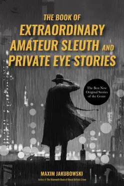 the book of extraordinary amateur sleuth and private eye stories imagen de la portada del libro