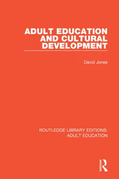 adult education and cultural development book cover image