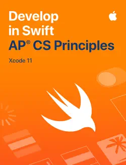 develop in swift ap cs principles book cover image