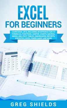 excel for beginners: learn excel 2016, including an introduction to formulas, functions, graphs, charts, macros, modelling, pivot tables, dashboards, reports, statistics, excel power query, and more book cover image