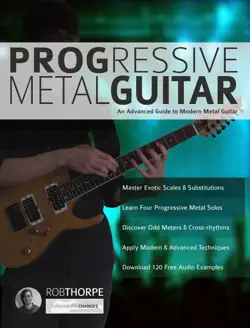 progressive metal guitar book cover image