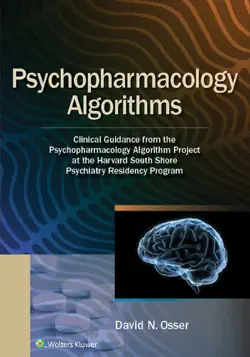 psychopharmacology algorithms book cover image