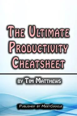 the ultimate productivity cheatsheet book cover image