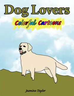 dog lovers colorful cartoons book cover image