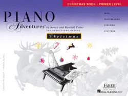 piano adventures - primer level christmas book book cover image