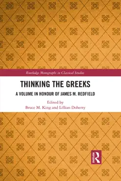 thinking the greeks book cover image