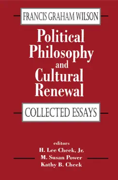 political philosophy and cultural renewal book cover image