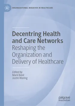 decentring health and care networks imagen de la portada del libro