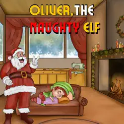 oliver, the naughty elf book cover image