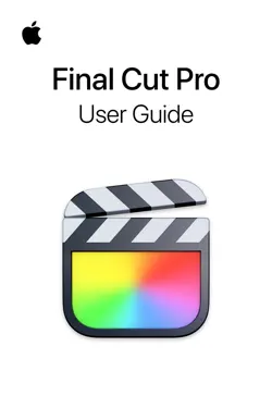final cut pro user guide book cover image