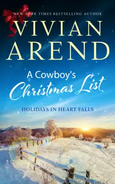a cowboy's christmas list book cover image