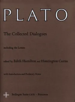 the collected dialogues of plato book cover image