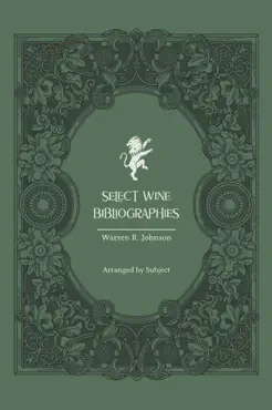 select wine bibliographies book cover image