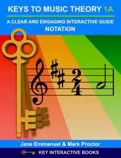 keys to music theory 1a book cover image