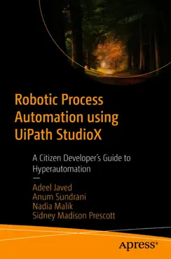 robotic process automation using uipath studiox imagen de la portada del libro