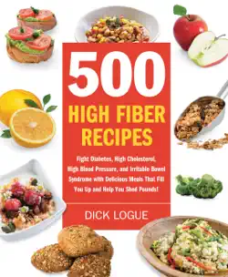 500 high fiber recipes book cover image