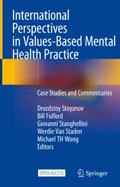 international perspectives in values-based mental health practice book cover image