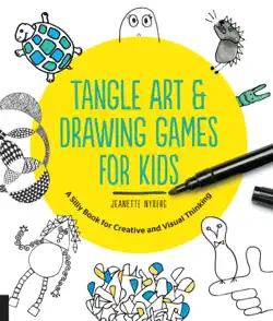 tangle art and drawing games for kids book cover image