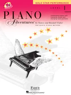 piano adventures level 1 - gold star performance book book cover image