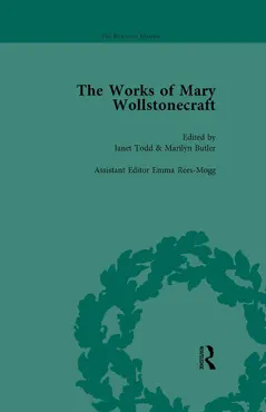 the works of mary wollstonecraft vol 1 imagen de la portada del libro