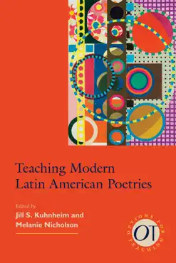 teaching modern latin american poetries book cover image