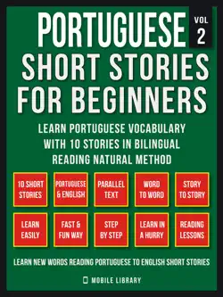portuguese short stories for beginners (vol 2) book cover image