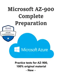microsoft az-900 exam preparation book cover image