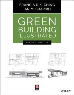green building illustrated book cover image